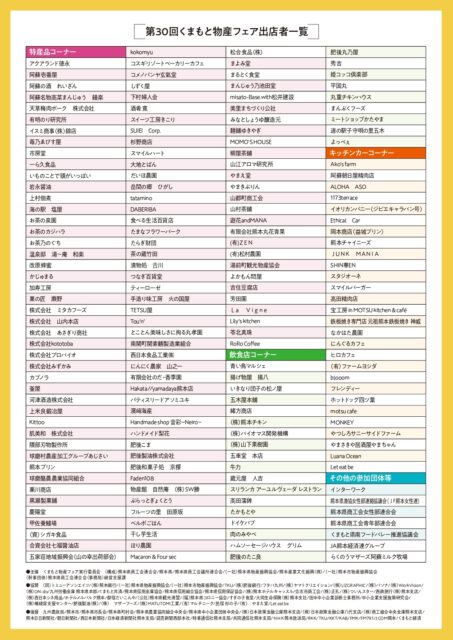 第30回くまもと物産フェア